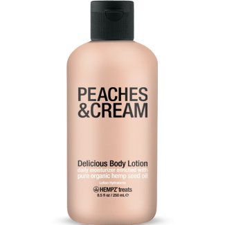 Hempz Treats Delicious Body Lotion, Peaches and Cream, 8.5 Ounce