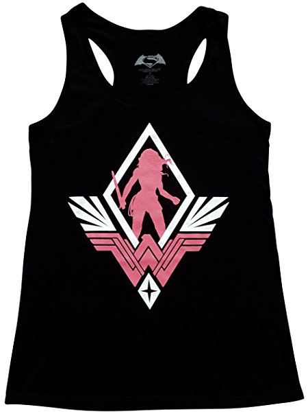 Dawn of Justice Superhero Logos Wonder Woman Womens Tank Top (Multiple Styles!)