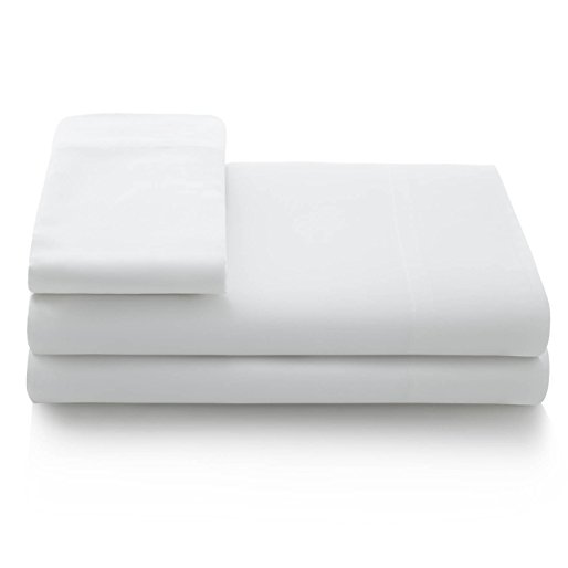 LINENSPA Super Soft Rayon from Bamboo Pillowcase Set of 2 - White - King