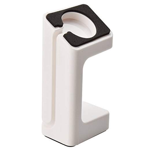 Apple Watch Stand, eLander™ Apple Watch Charging Dock / Station / Platform iWatch Charging Stand Bracket Docking Station Holder for 2015 Apple Watch 38/42mm Sport Edition All Models (White)