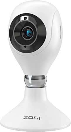 ZOSI C611 2K Indoor WiFi Home Security Camera,Smart Baby Monitor Pet Dog Camera with Phone App,Night Vision,2-Way Audio,Motion Detection,Cloud & SD Card Storage,Works with Alexa,for 24/7 Surveillance