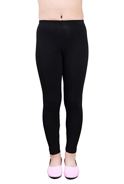 IRELIA Girls Modal Solid Active Leggings for Spring/Fall