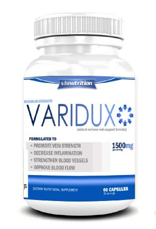 Varidux Varicose / Spider Veins Support Supplement in Pills to Improve Poor Vein Circulation in Legs