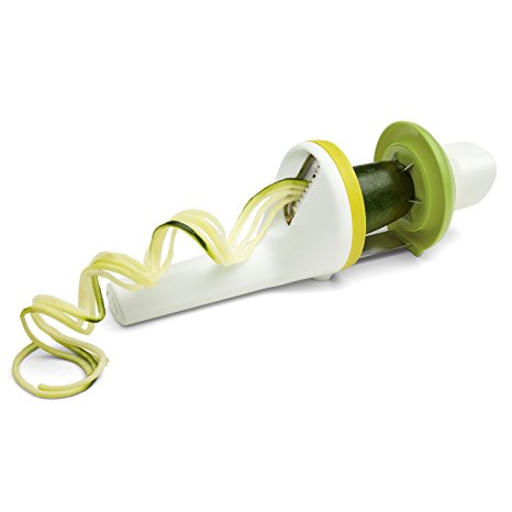 Chef'n Twist Handheld Spiralizer Vegetable Slicer, Green