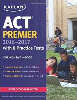 ACT Premier 2016-2017 with 8 Practice Tests: Online   DVD   Book (Kaplan Test Prep)