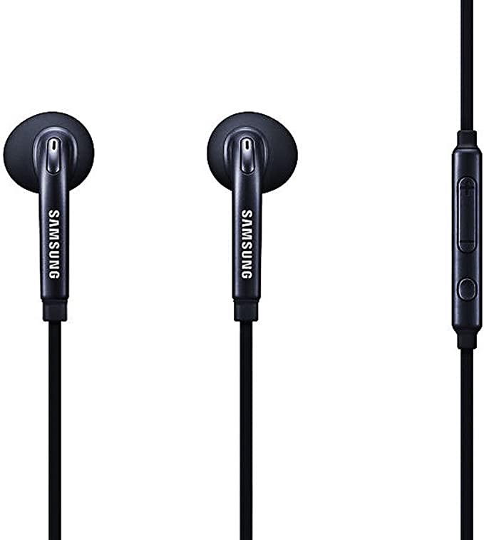 Samsung Mobile Phone Stereo In-Ear Headset - Hands free Operation- Premium headset – in Black for Compatible Mobile Phones, with 3.5 mm Audio Jack