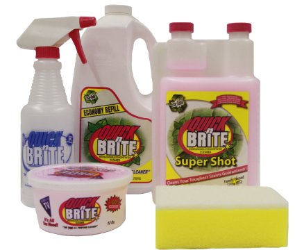 Quick N Brite 14013 Super Shot Eco-Safe Cleaning Kit