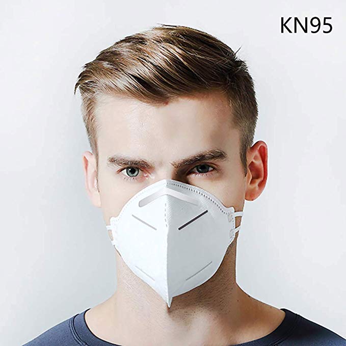 20 PACK N95 KN95 Dust Masks 6 Layer Anti Pollution Grade Anti Dust Face Mouth Mask Particulate Respirator for Dust, Pollen, Bacteria, Allergies, Paint,Breathable Respirator Mask