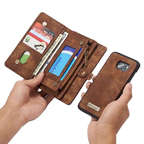 Leather wallet phone cases iPhone 6/iPhone 6S/iPhone 6 Plus/iPhone 6S Plus/iPhone 7/iPhone 7 Plus case/Samsung S7 Edge/S7