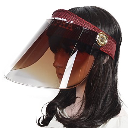 Fanny Women Summer Sunhat Solar Face Shield Cap Visor Sun Cover Hat Anti-UV Cap