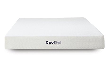 Classic Brands Cool 8-Inch Gel Memory Foam Mattress, Twin Size