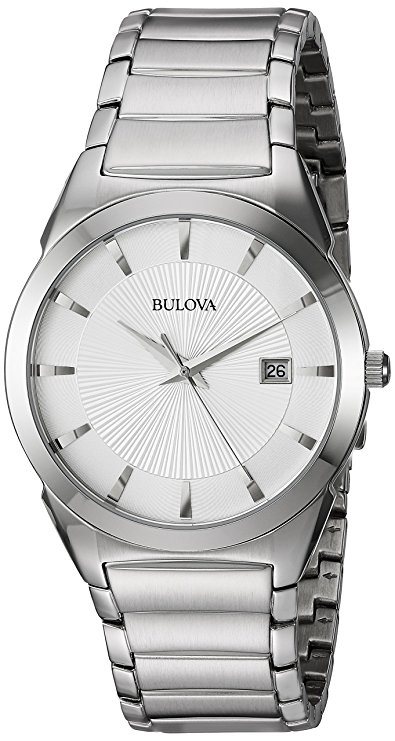 Bulova Men's Bracelet Calendar Dress Watch