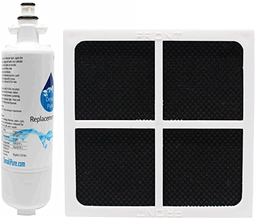 3-Pack Replacement for Kenmore 79572053110 Refrigerator Water & Air Filter Kit - Compatible with Kenmore LT700P & LT120F Fridge Filter
