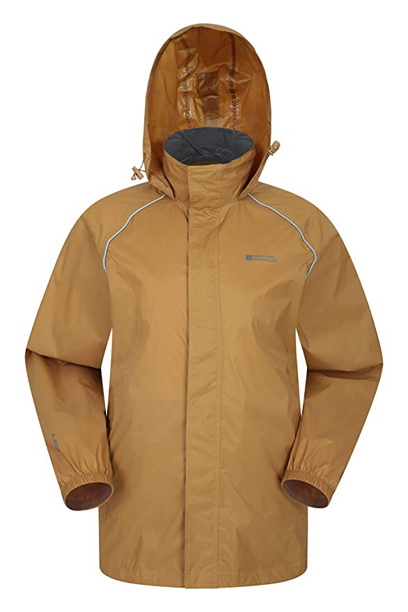 Mountain Warehouse Pakka Mens Waterproof Rain Jacket - Packable