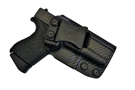 CYA Supply Co. IWB Holster Fits: Glock 43 Veteran Owned Company - Made in USA - Made from Boltaron - Inside Waistband Concealed Carry Holster
