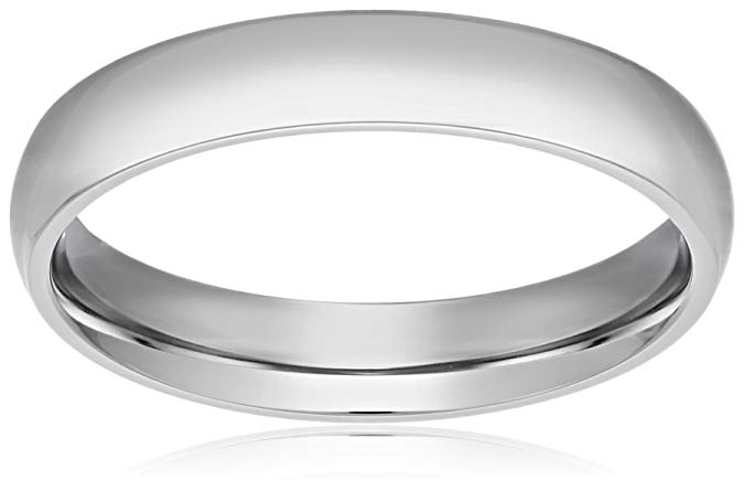Cavalier Jewelers Wedding Band for Men - Women - 2MM/4MM/6MM/8MM Titanium Ring for Engagement, Promise, Anniversary
