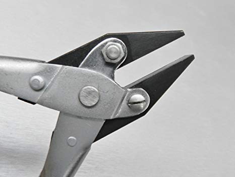 Parallel Pliers Flat Nose Smooth Jaw 5-1/2" -140mm Jewelry Parallel Action Plier (6E)