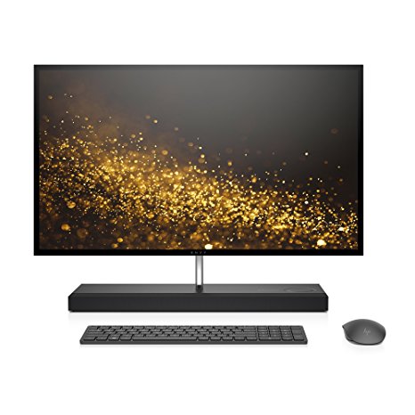 HP ENVY All-in-One Computer, Intel i7-7700T, 16GB RAM, 1TB hard drive, 128GB SSD,  Windows 10 (27-b110, Ash Silver)