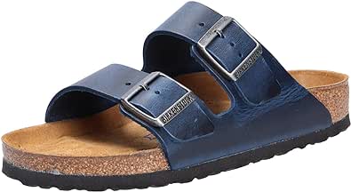 Birkenstock Men's Amalfi Leather Soft Footbed Arizona Sandals