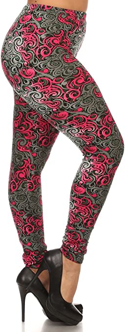 World of Leggings® Plus Size Buttery Soft Printed Leggings - Shop 45 Styles