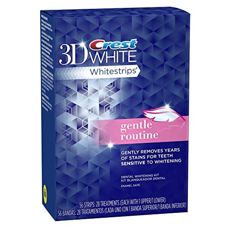 Crest 3D Whitestrips Professional Tooth Whitening Kit - Sensitive - 28 Treatments 56 Strips (packaging may vary)