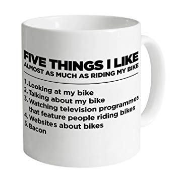 LBS4ALL Five Things I Like - Bike Mug