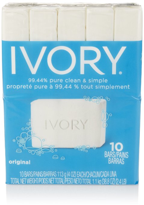 Ivory Original Bar Soap, 10 Count