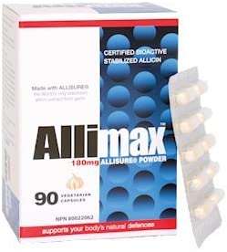 Allimax International Limited, Allimax 180 mg 90 vegcaps