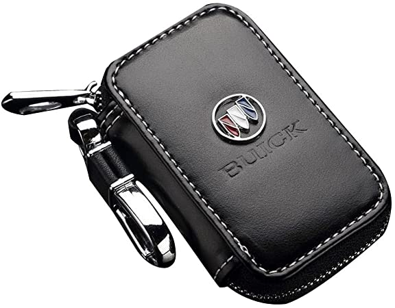 Wall Stickz Bearfire Leather Car Key Case Remote Control Package Auto Key Chains (fit Buick)