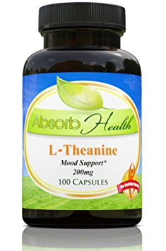 L-Theanine | 200mg | 100 Capsules | Amino Acid | Relaxation and Anxiety Support