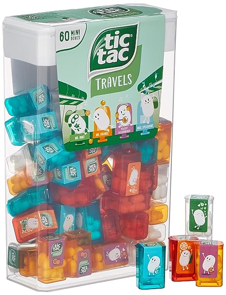 Tic Tac - Travelers - 60 Mini boxes