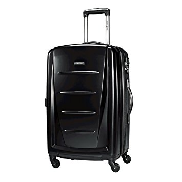 Samsonite Luggage Winfield 2 Light Spinner Bag, Black, 24-Inch