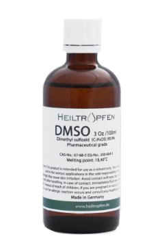 DMSO - Dimethyl sulfoxide liquid 34 Oz - 100ml Pharmaceutical grade High purity