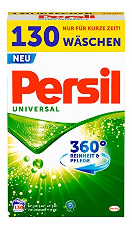 Persil Laundry Detergent Universal Mega Pack - 130 wash loads / 8.45 Kg