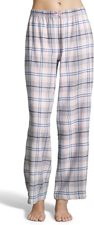 kathy ireland Womens Straight Leg Elastic Waist Lounge Pajama Sleep Pants (1X, 2X, 3X Available)