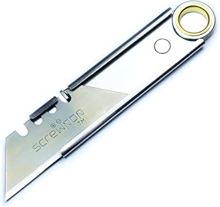 Screwpop Ron's Utility Knife 3.0 Stainless Steel Key Chain Multi-Tool Bottle Opener