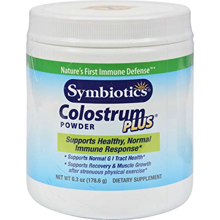 Symbiotics Colostrum Plus Powder - 6.3 oz (Pack of 3)