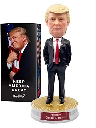 VVandr Donald J. Trump Bobblehead Limited Collector's Edition | Carefully Hand Painted in The USA | Exquisite Lifelike Detail | Includes Certificate of Authenticity