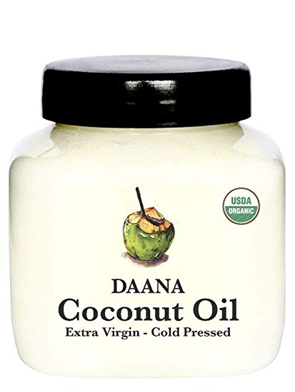 Daana Organic Coconut Oil, Extra Virgin, Cold Pressed, Single Origin (14 oz)
