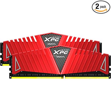 XPG Z1 DDR4 3000 MHz (PC4 24000) 32GB (2x16GB) Memory Modules, Red (AX4U3000316G16-DRZ)