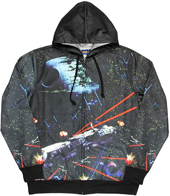 Star Wars Men's Millennium Falcon Hooded Jacket