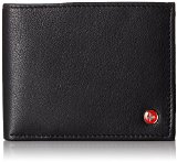 Alpine Swiss Mens Leather Flipout ID Wallet Bifold Trifold Hybrid