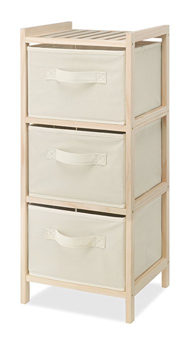 Whitmor 3 Drawer Wood Chest