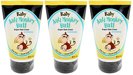 DSE Baby Anti-Monkey Butt Cream, 3 Ounce, 3 Count
