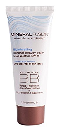 Mineral Fusion Beauty Balm SPF 9, Illuminating, 2 Ounce