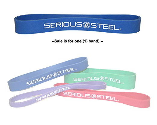 Serious Steel Fitness 12" Resistance Band | Deadlift Band | Hip Band | Glute Activation and Dynamic Warm Up Band