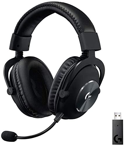 Logitech G Pro X Wireless Lightspeed Gaming Headset, Black