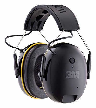 3M 90543-4DC WorkTunes Connect Hearing Protector with Bluetooth Technology, 1 Pack