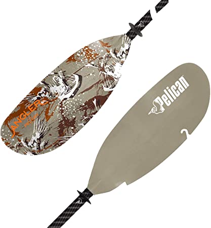 The Catch Kayak Paddle|Adjustable Fiberglass Shaft with Nylon Blades|Lightweight, Adjustable| Perfect for Kayak Fishing, 98.5 inch (250cm) - Arctic Blue - PS1973-00