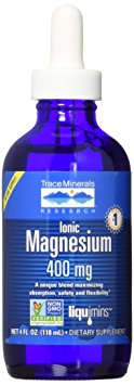 Trace Minerals Liquid Ionic Magnesium, 400 mg, 4 Ounce